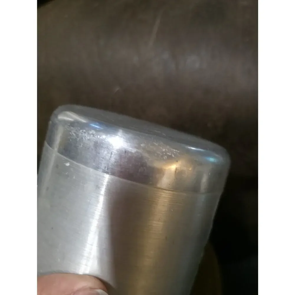 Vintage Mid Century Aluminum Kitchen Canister Set Flour Sugar Coffee Tea Grease